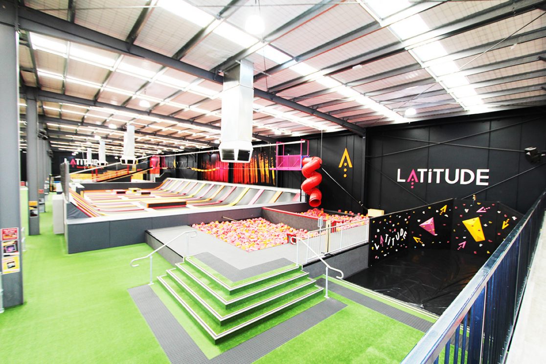 Latitude Trampoline Centre, Melbourne, VIC Precision Tech Building