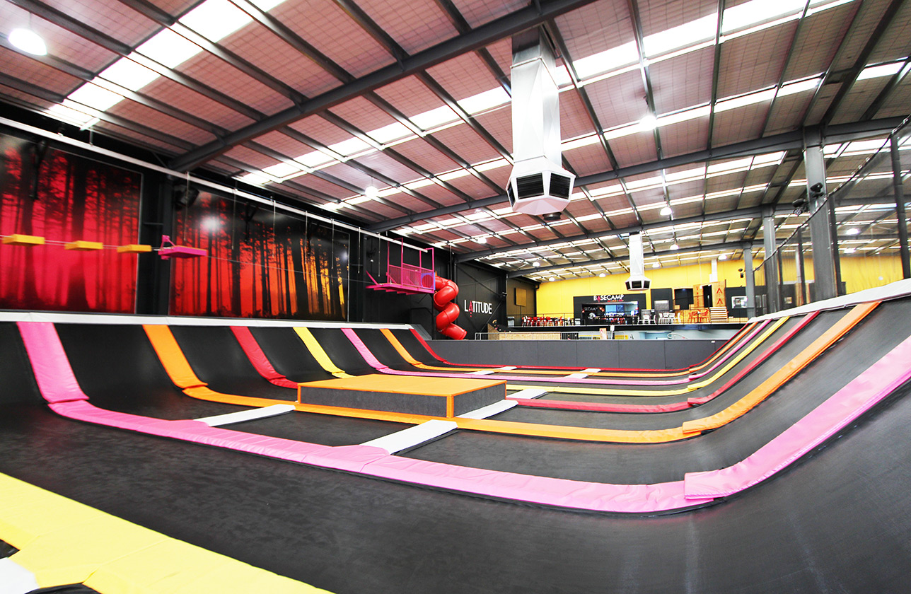 Precision Tech Latitude Trampoline Centre Melbourne 20
