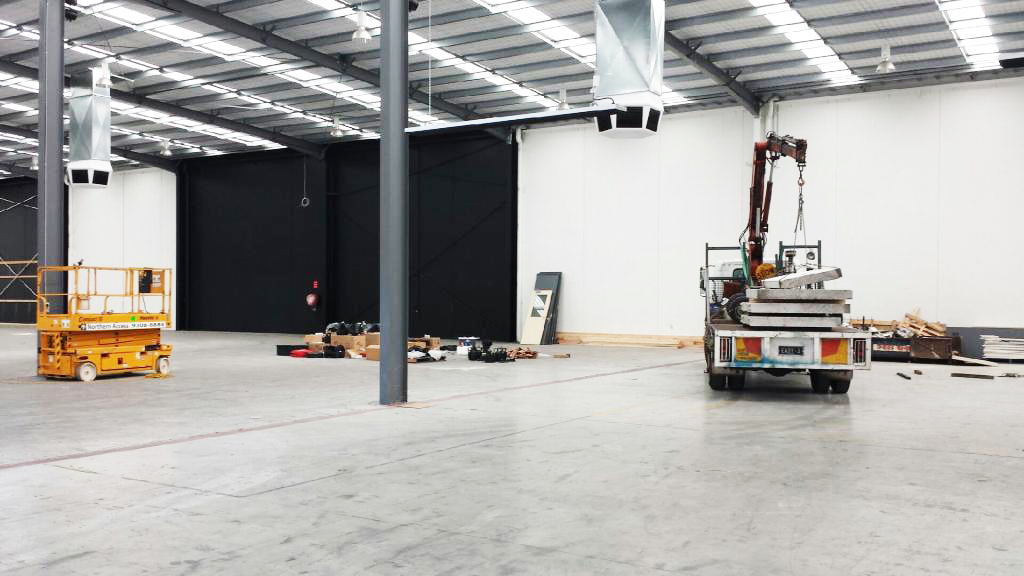 Precision Tech Latitude Trampoline Centre Melbourne Progress 03