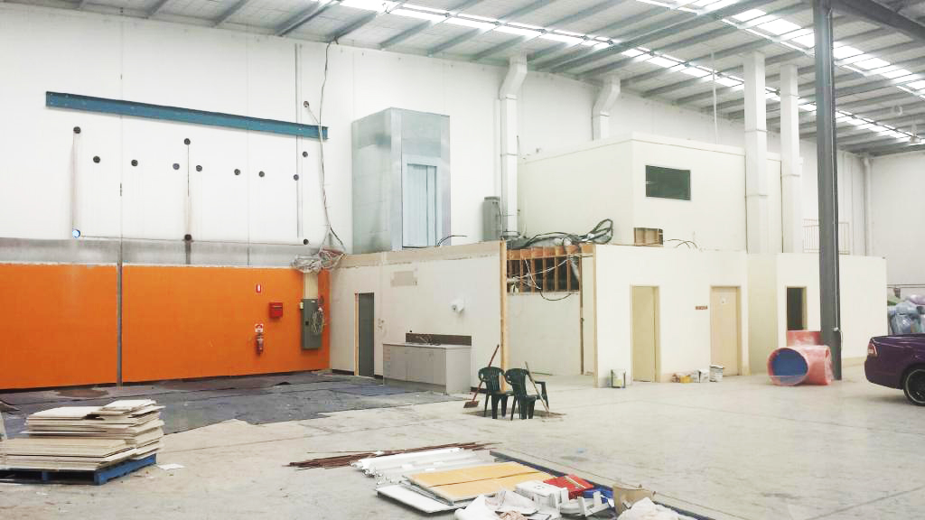 Precision Tech Latitude Trampoline Centre Melbourne Progress 04