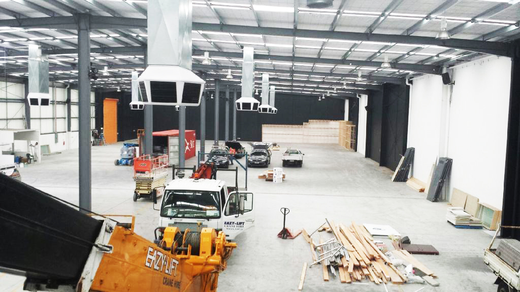 Precision Tech Latitude Trampoline Centre Melbourne Progress 07
