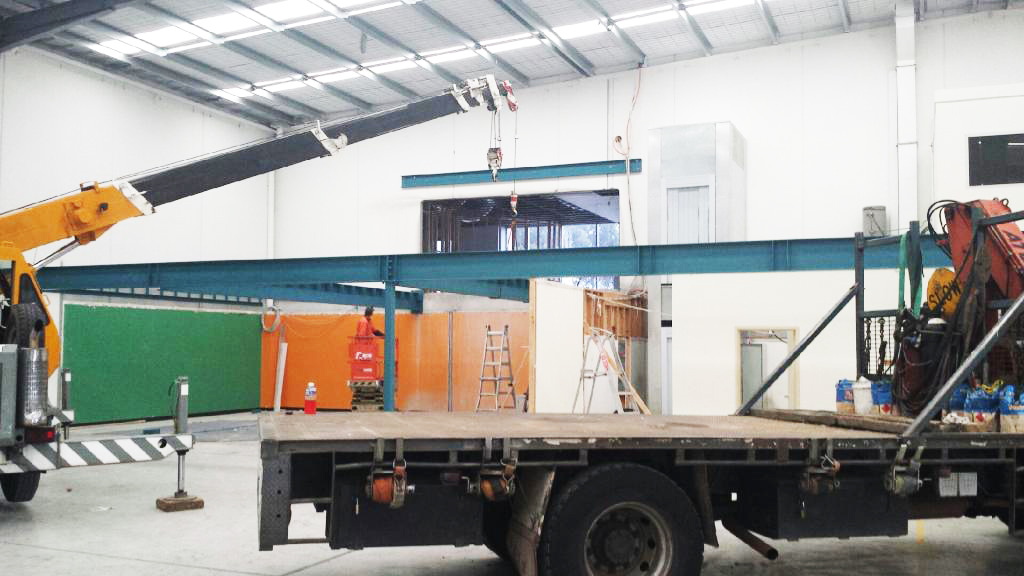 Precision Tech Latitude Trampoline Centre Melbourne Progress 08