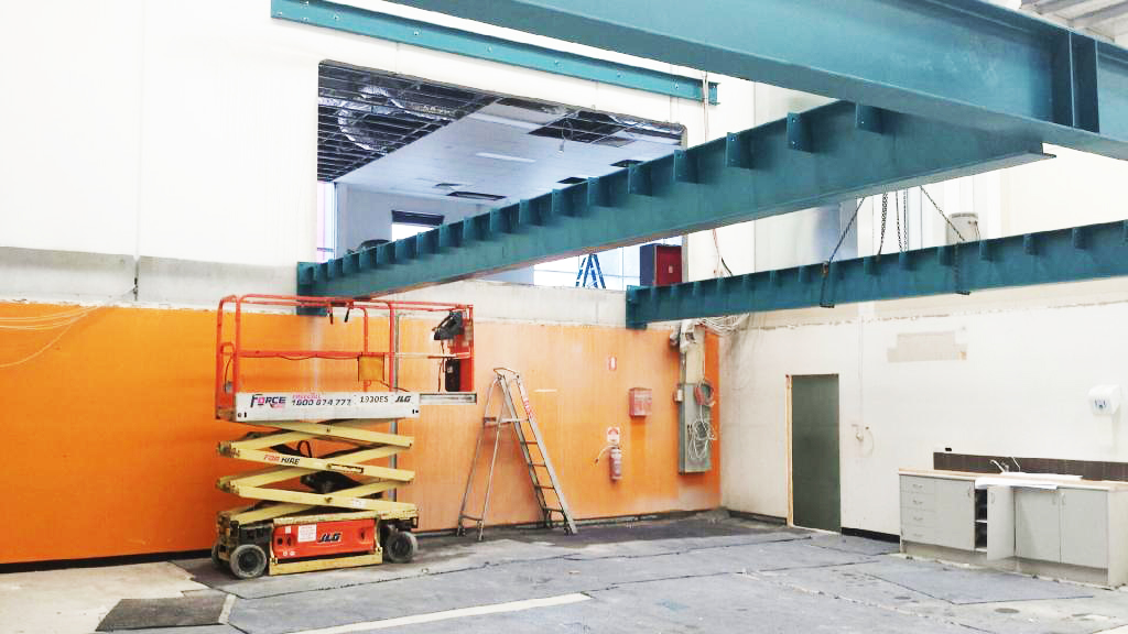 Precision Tech Latitude Trampoline Centre Melbourne Progress 09