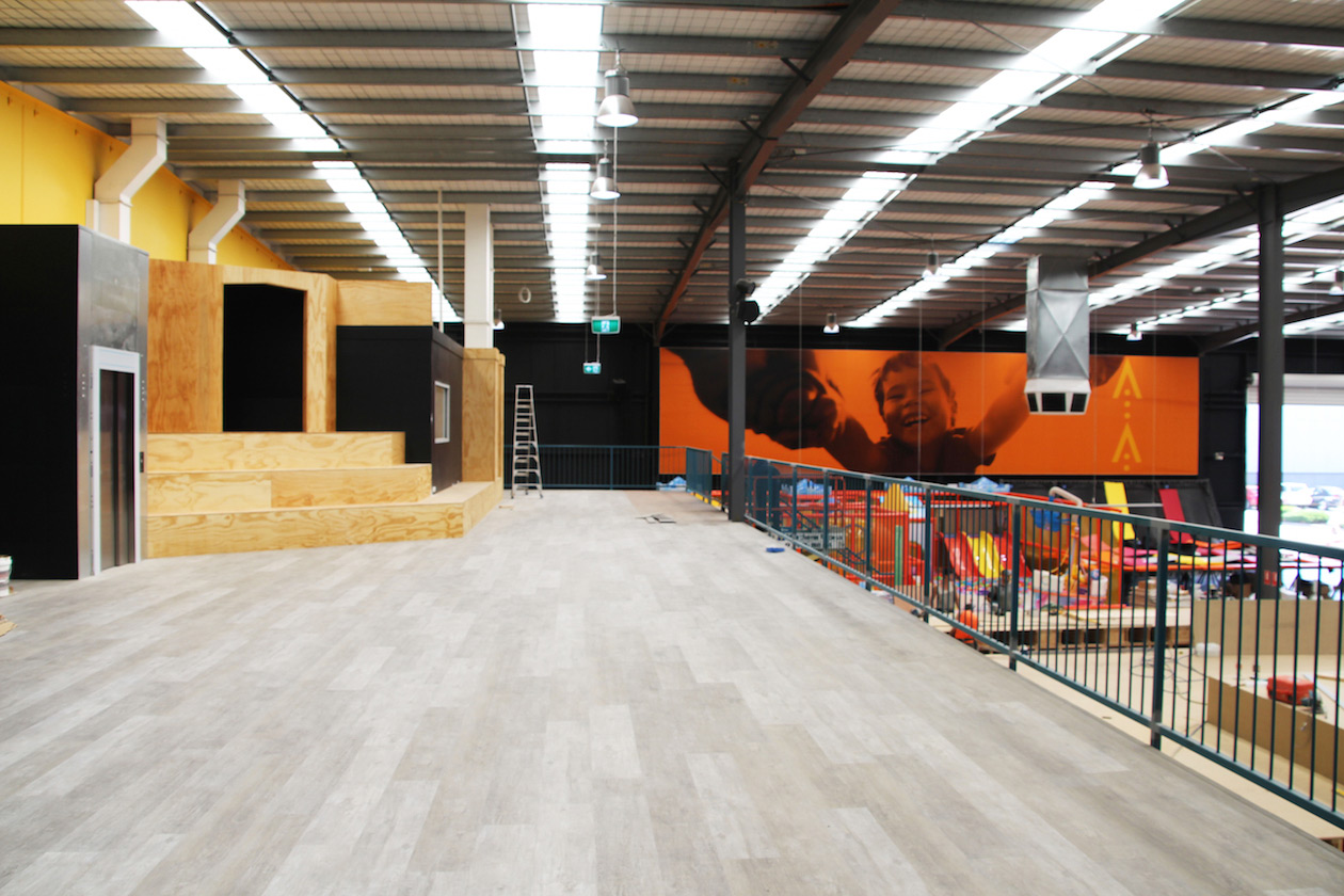 Precision Tech Latitude Trampoline Centre Melbourne Progress 19