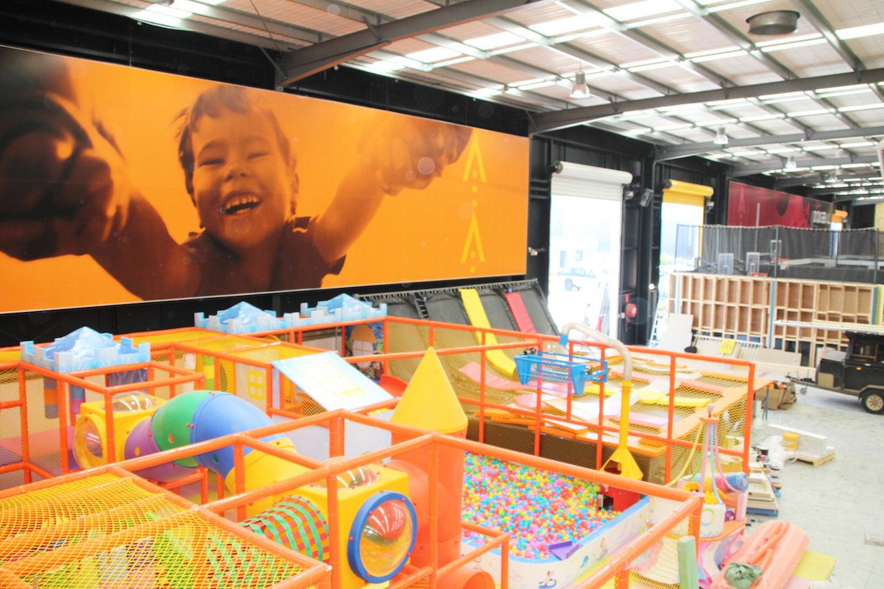 Precision Tech Latitude Trampoline Centre Melbourne Progress 23