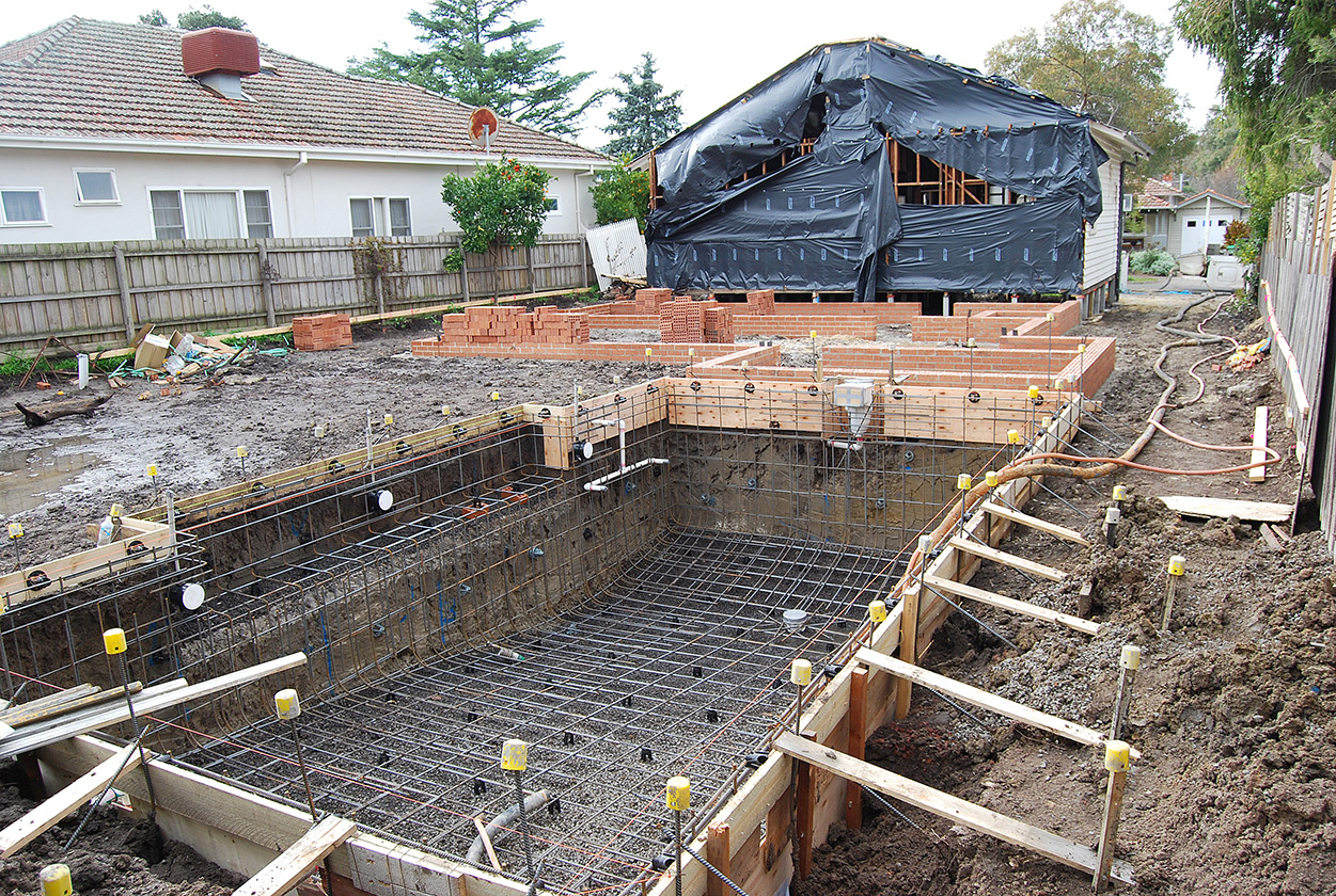 Precision Tech Edwardian Extension and Pool Ivanhoe Progress 04