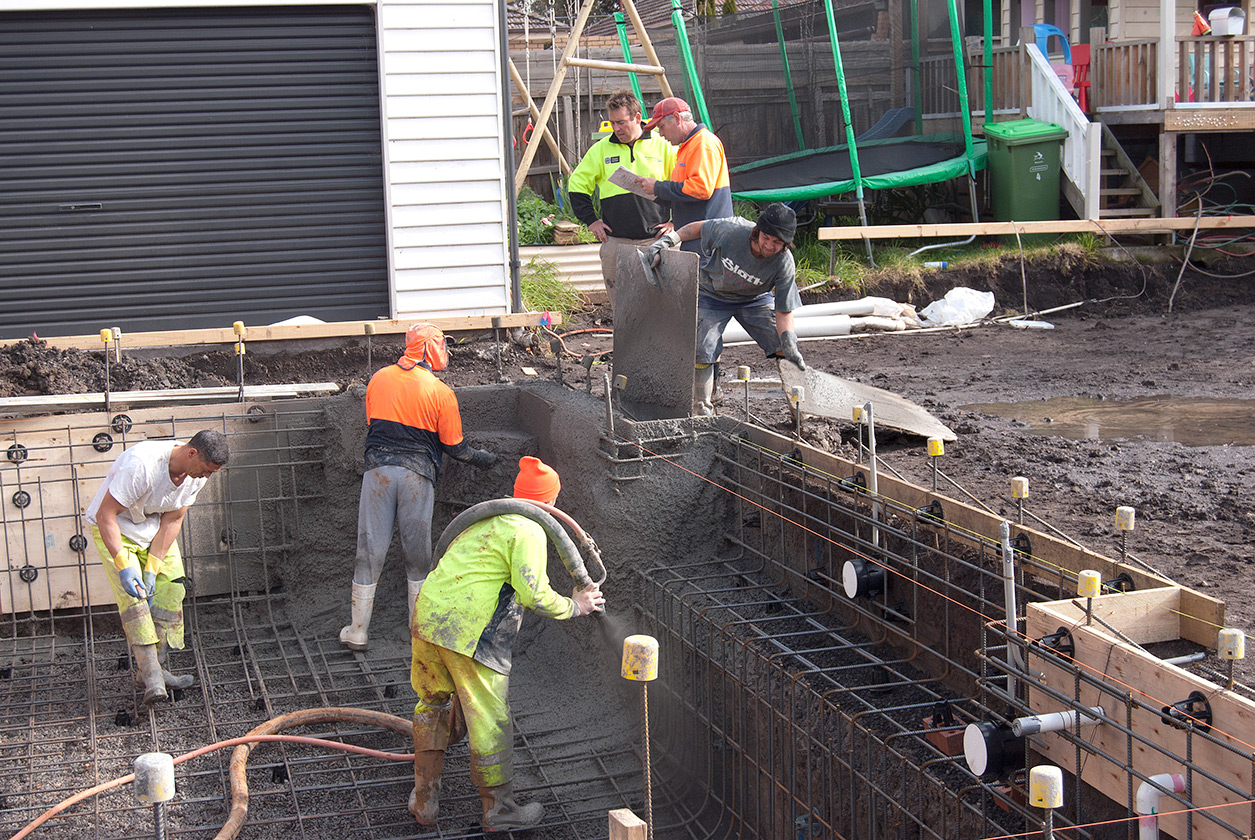 Precision Tech Edwardian Extension and Pool Ivanhoe Progress 06