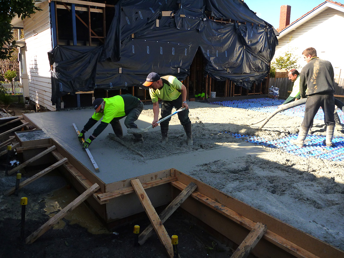 Precision Tech Edwardian Extension and Pool Ivanhoe Progress 09