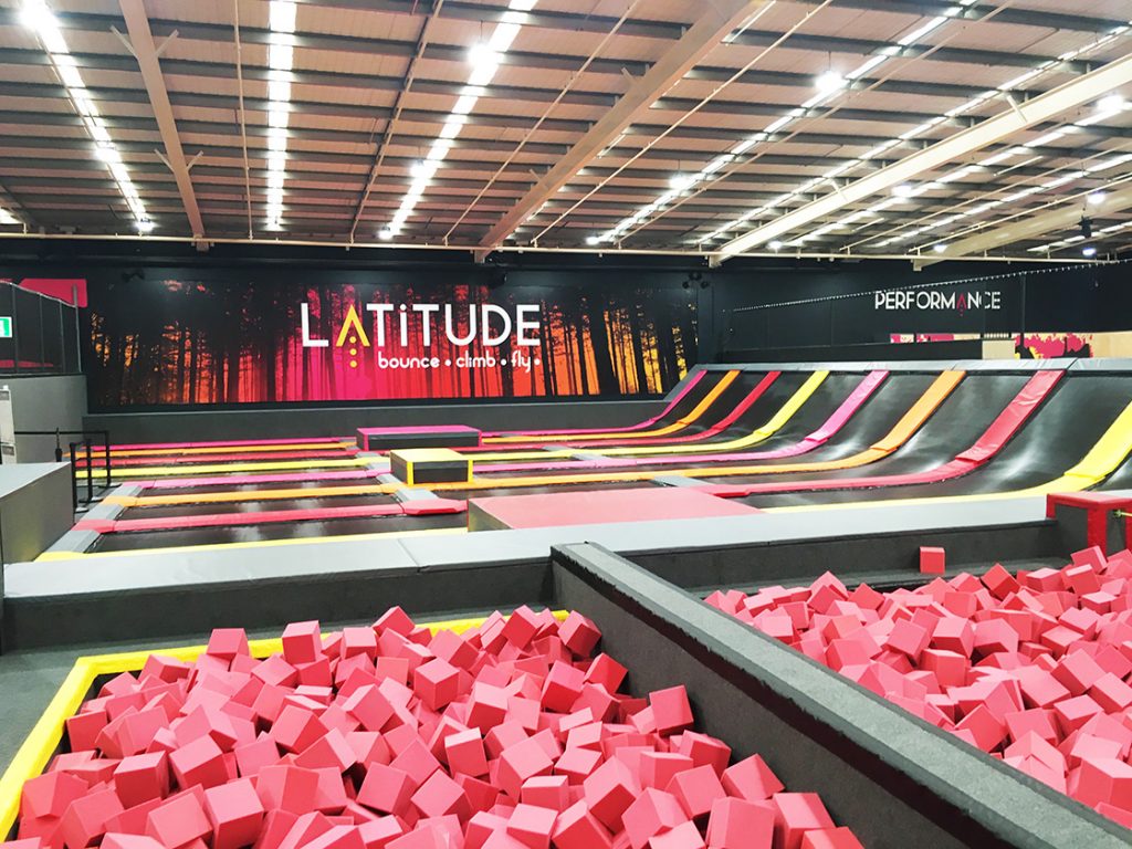 Latitude Trampoline Centre, Adelaide, SA Precision Tech Building Concepts