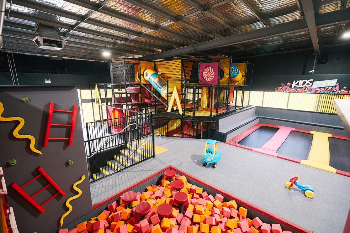 Latitude Trampoline Centre, Perth, WA Precision Tech Building Concepts