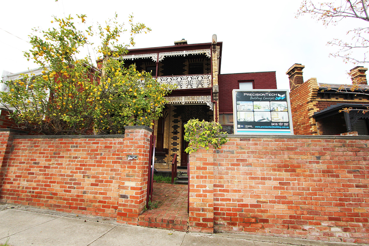 Precision Tech Period Terrace Renovation South Yarra Progress 01