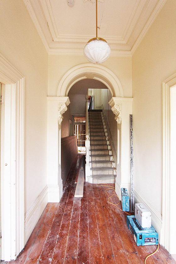 Precision Tech Period Terrace Renovation South Yarra Progress 02