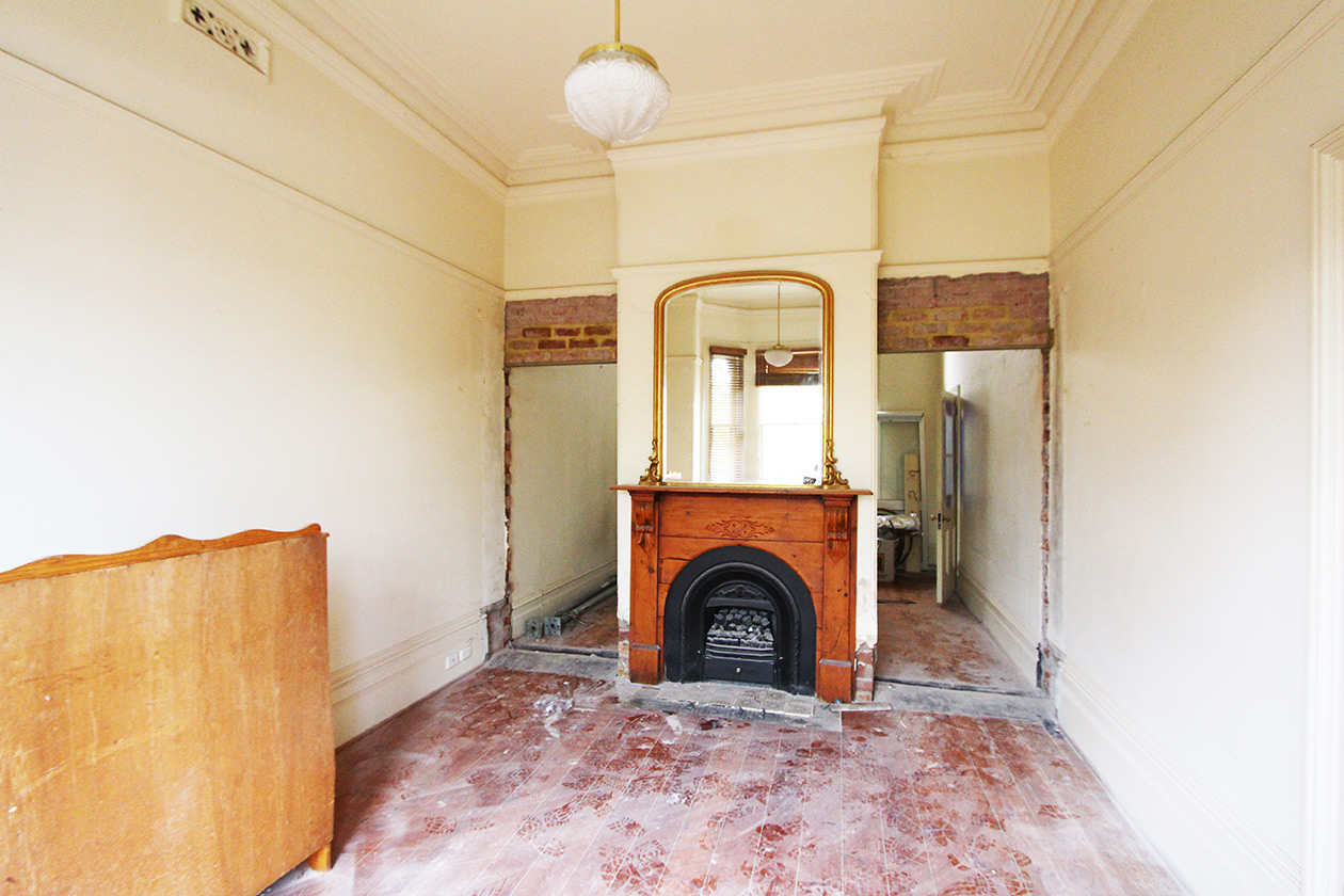 Precision Tech Period Terrace Renovation South Yarra Progress 03