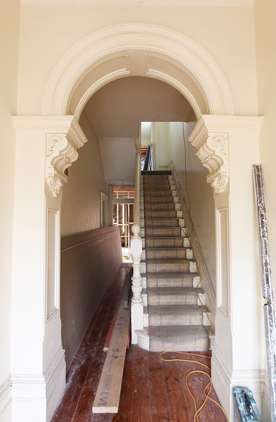 Precision Tech Period Terrace Renovation South Yarra Progress 10